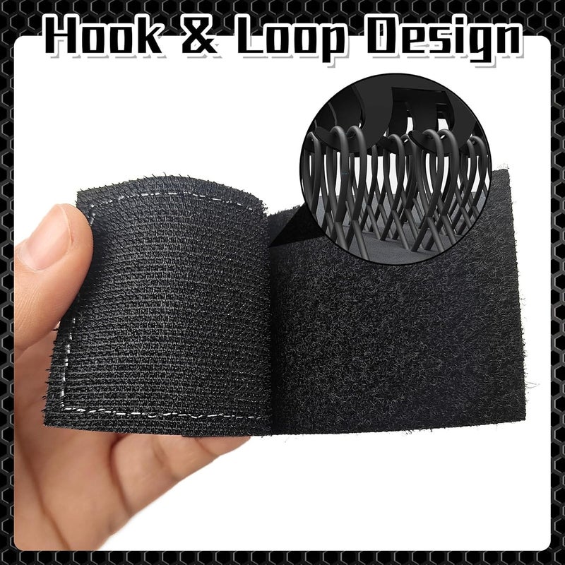 EMORBALS FBI Patch Hook and Loop System, FBI Tactical Patch for Vest, Jacket, Military Uniforms, Backpacks(2 Pack) - Image 3